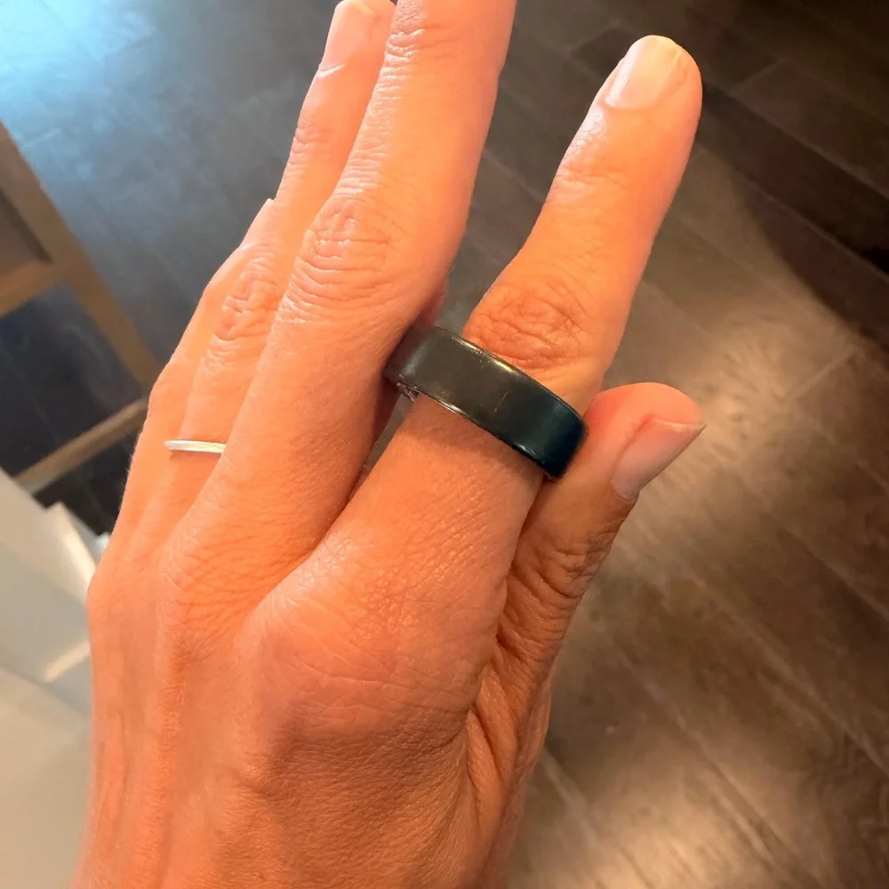 Oura Matte Black Smart Ring for Men